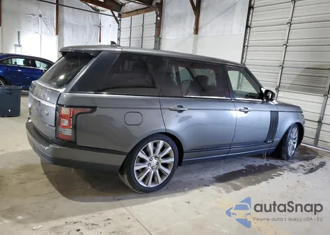 2016 Land Rover Range Rover Supercharged from USA, damaged, VIN SALGS3EF5GA292281